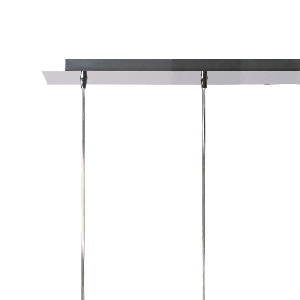 LÚZETE - LAMPADA DA SOFFITTO A 4 LUCI IN CRISTALLO ESTERNO FUMÉ INTERNO BIANCO NOLINA