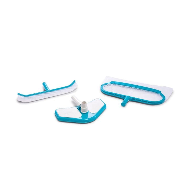 SET DI PULIZIA RETINA, SPAZZOLA E VACUUM DELUXE  peso kg.2,08 (29057)    INTEX