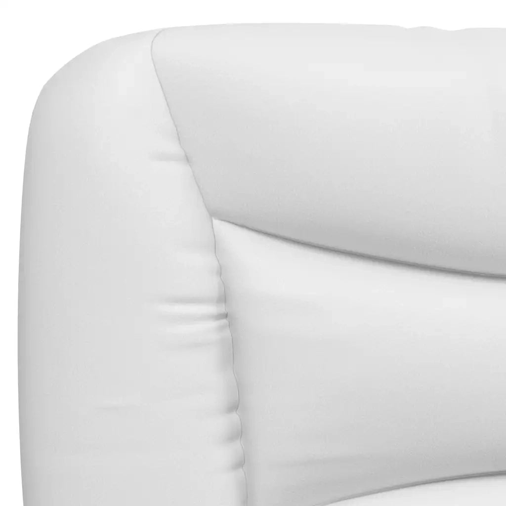 Cuscino Testiera Hvar Bianco 120 cm in Similpelle CFW5426790