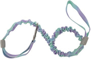 Cinturone per Auto per Cani con Doppia Maniglia - Cinturone in Nylon Elastico - Cinturone di Sicurezza per Auto - Asse Rotativo Senza Nodo - Lunghezza Regolabile 110-160 cm - Materiale Resistente