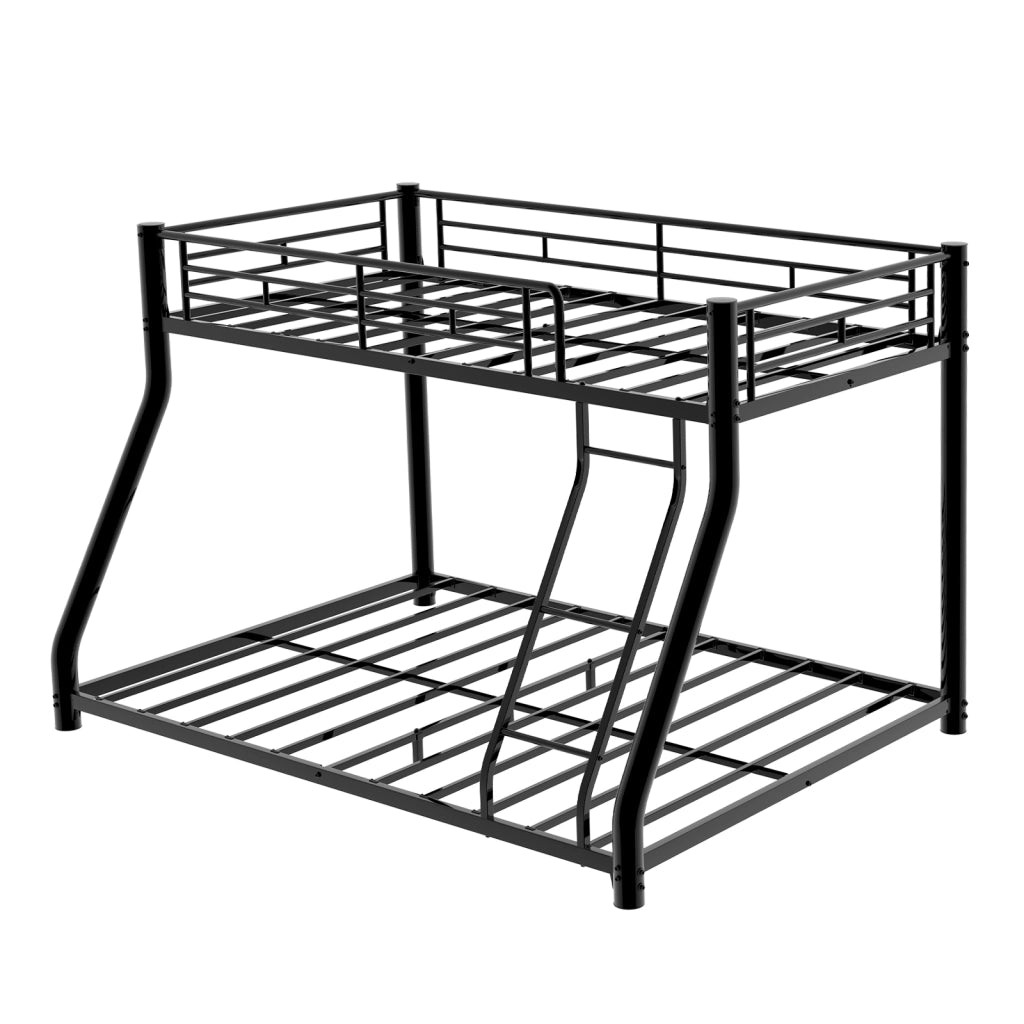 LETTO a castello 90x190/140x190 cm Ferro Nero