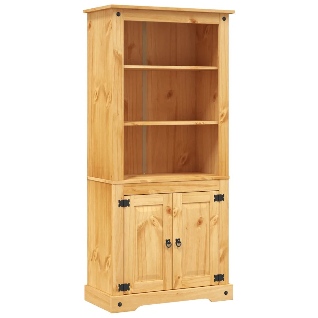 Credenza in Legno di Pino Messicano Corona Range 80x40x170 cm 243734