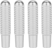 Pen di chiusura automatica per porte - 4 pezzi - Copertura per maniglia di porta - 95 mm lega di alluminio - Pen di chiusura automatica per porte - Copertura per maniglia - Applicabile a GLC GLE GLS Vito E/C-klasse - Color zinco.