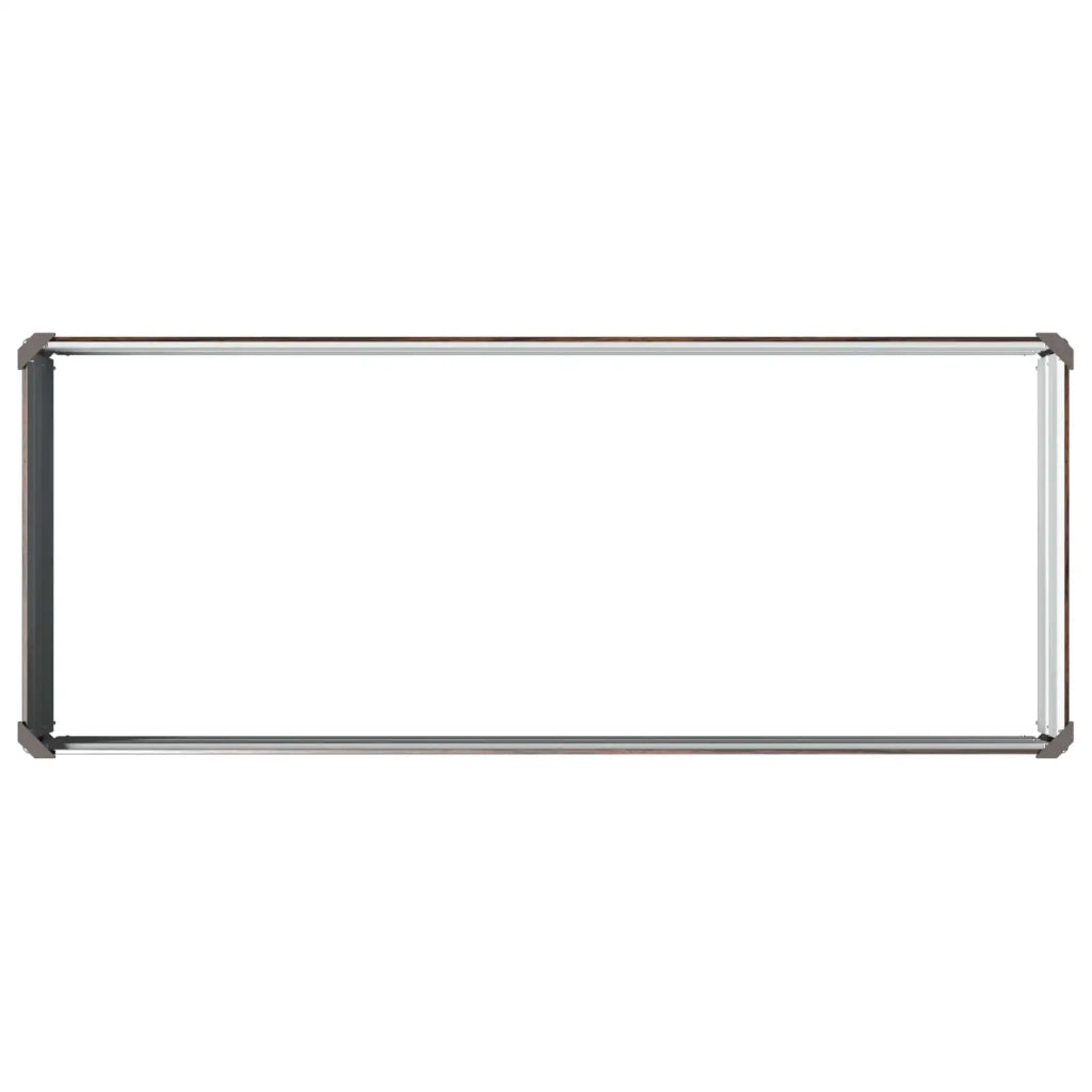Letto rialzato da giardino Nero 100 x 40 x 24 cm 8006308