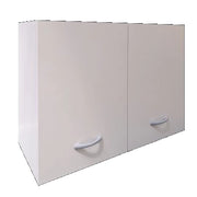 Pensile Cucina Doppia Anta 80x33x60A cm in Nobilitato Bianco Opaco