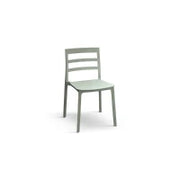 PAZZO DESIGN Sedia Luca set da 4 sedie verde in Polipropilene
