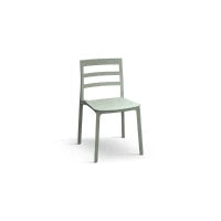 PAZZO DESIGN Sedia Luca set da 4 sedie verde in Polipropilene