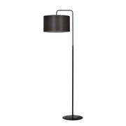 Lampada da terra Emibig Trapo E27 1 luce nero/wengé 150cm