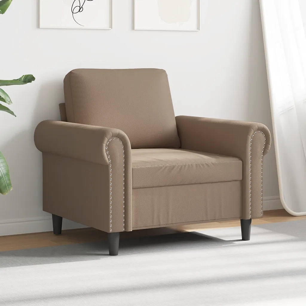 Poltrona-Divano Sedia Cappuccino 60 cm in Similpelle 484336