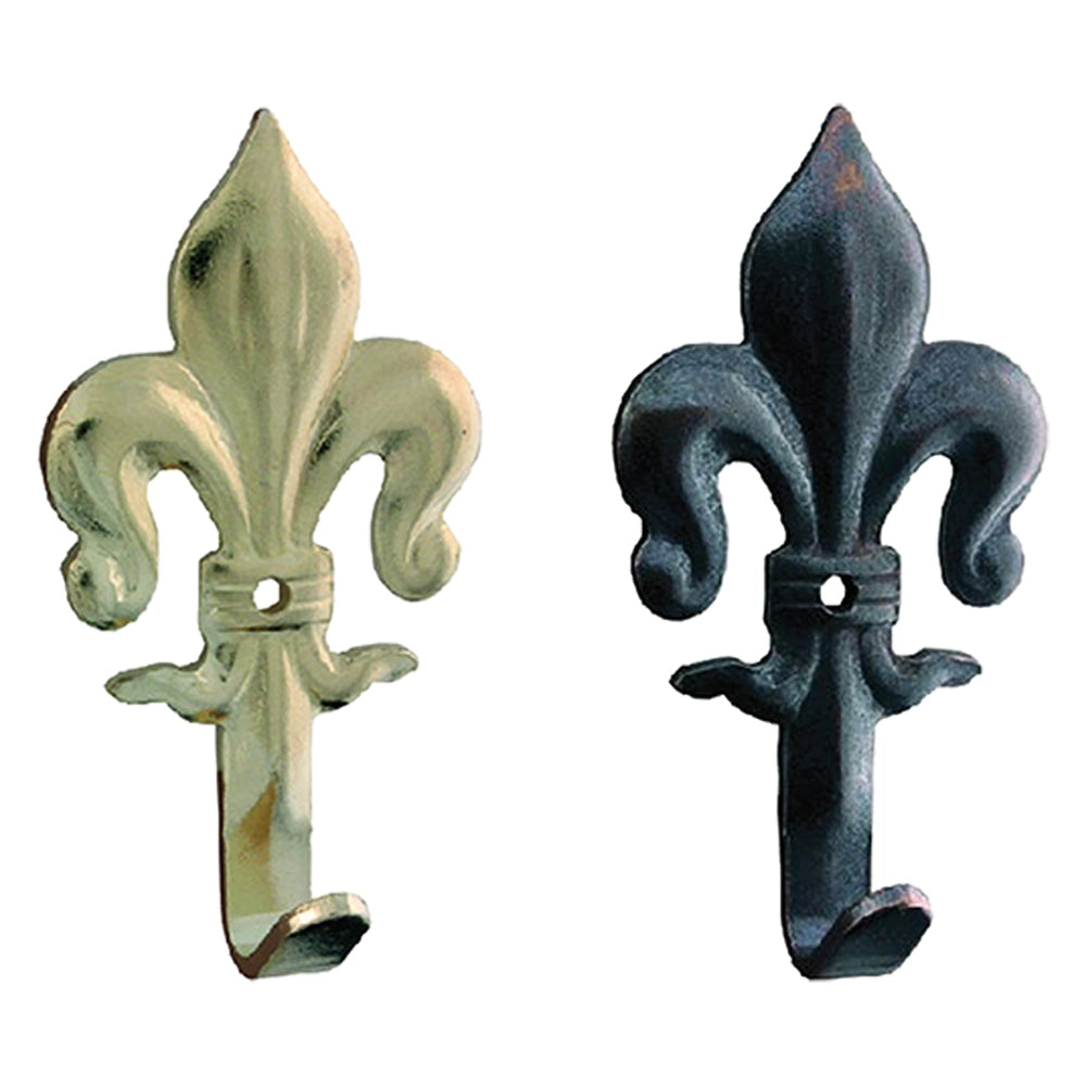 Gancio per quadri 'giglio' mm 48 - 5 pz oro