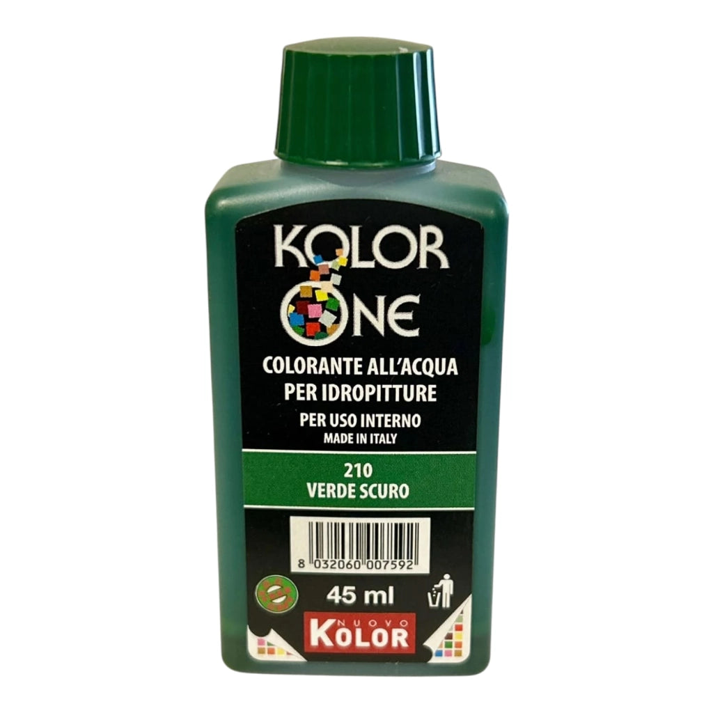 COLORANTE CONCENTRATO KOLOR ONE VERDE SCURO 45 ML