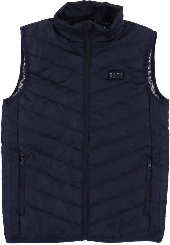 Vestimento Elettrico di Riscaldamento - Foderato di Riscaldamento Sottile - 4 Interruttori - 5XL - Vestito di Riscaldamento per Uomini Donne - Ideale per Escursioni - Impermeabile...