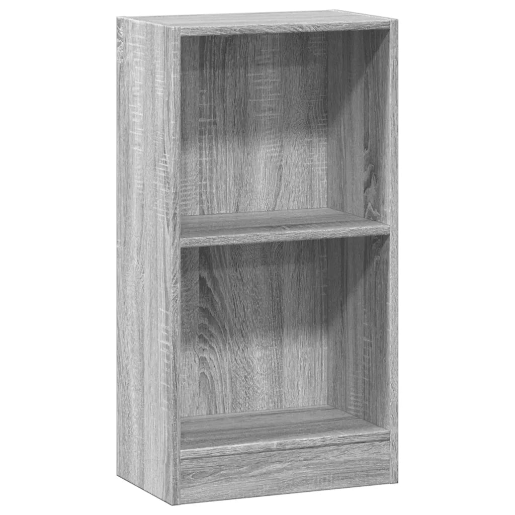 Libreria Grigio Sonoma 40x24x76 cm in Truciolato 857770
