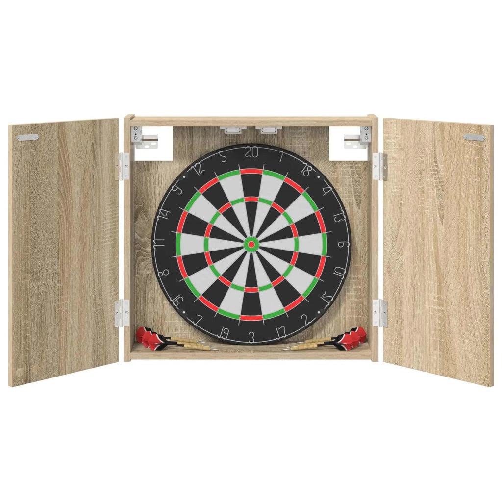 Armadio per Dartboard Rovere Sonoma 56 x 12 x 53,5 cm 8006662