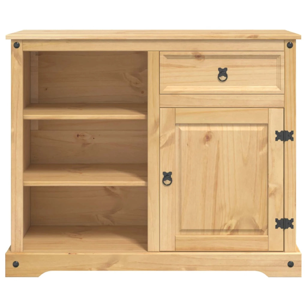 Carrello da Cucina 2 pcs Cera di Miele 112 x 70 x 91,5 cm