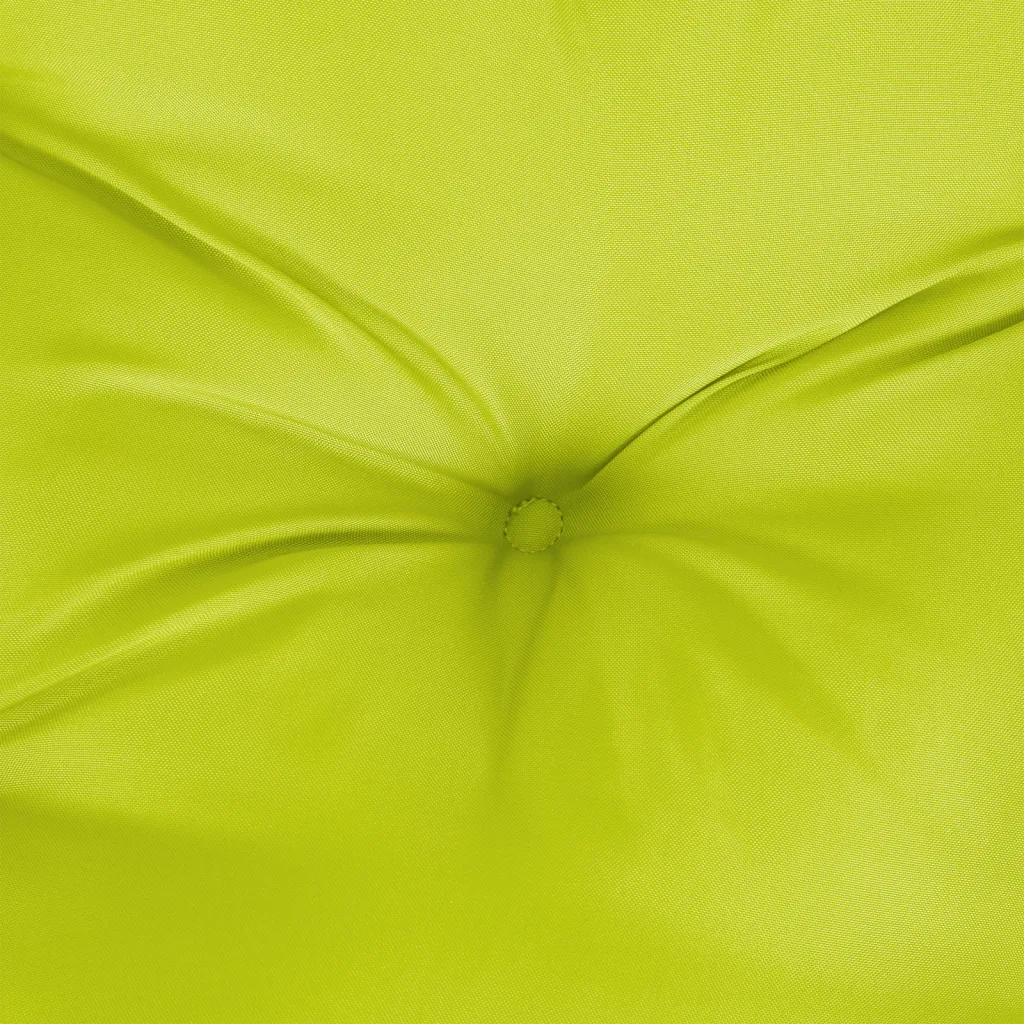 Cuscini per Pallet 4 pz | Cuscini per sedie Verde Chiaro 50x50x7 cm Tessuto Oxford