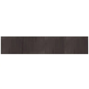 Tappeto del soggiorno | Tappeto Rettangolare Marrone Scuro 80x400 cm in Bamb¨´