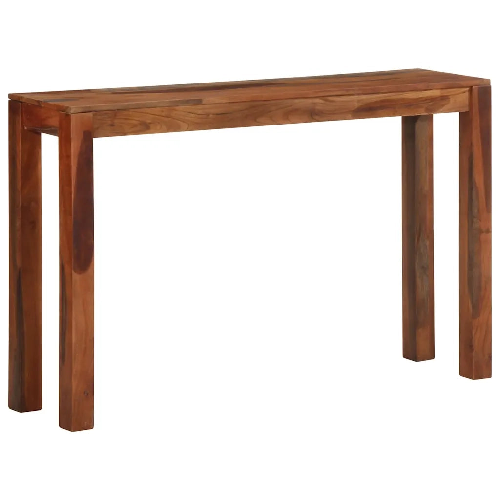 vidaXL Tavolo Consolle 120x30x76 cm in Legno Massello di Acacia