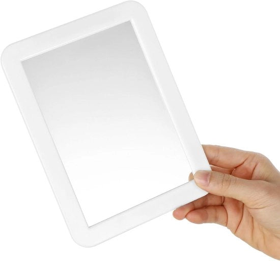 Specchio magnetico per armadi e cassetti 127 x 185 cm (bianco)