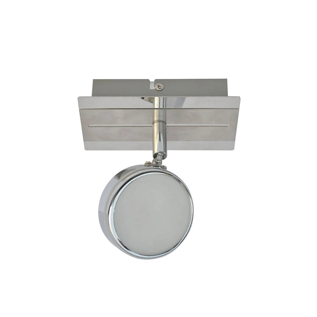 Faretto parete/soffitto Italux Naim LED 5W cromato bianco