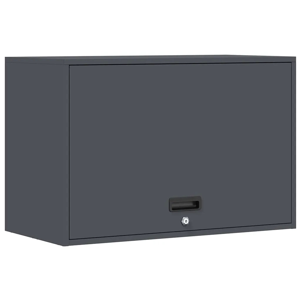 Armadio a muro per garage Antracite 80 x 40 x 53 cm
