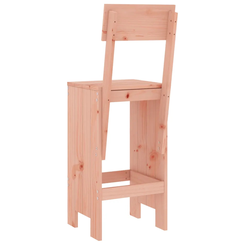 Sgabelli da Bar 2 pz 40x48,5x115,5 cm Legno Massello di Douglas 825364