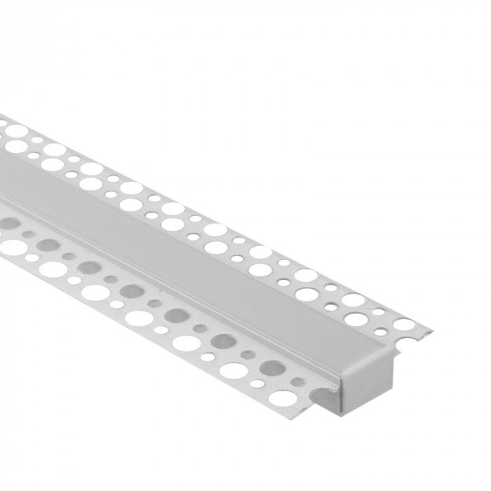 Profilo LED incasso GPS01 bianco diffusore opale 1m Ecolight