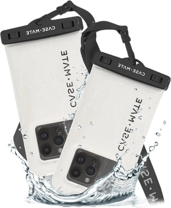 Porta cellulare impermeabile flottante con cordoncino da spalla - compatibile con touchscreen - iPhone 15 Pro Max/ 14 Pro Max/ 13 Pro Max/S23 Ultra - Sabbia