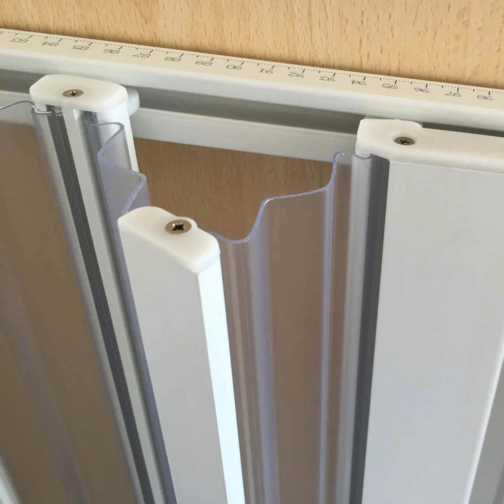 Box Doccia Semicircolare 75x75 CM H185 Raggio 55 PVC mod. Sharp Centrale