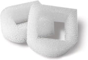 Filtro schiuma - Adatto per fontane in ceramica, plastica e Drinkwell 360 fontane in acciaio, bianco, 2 pezzi (1 lotto)