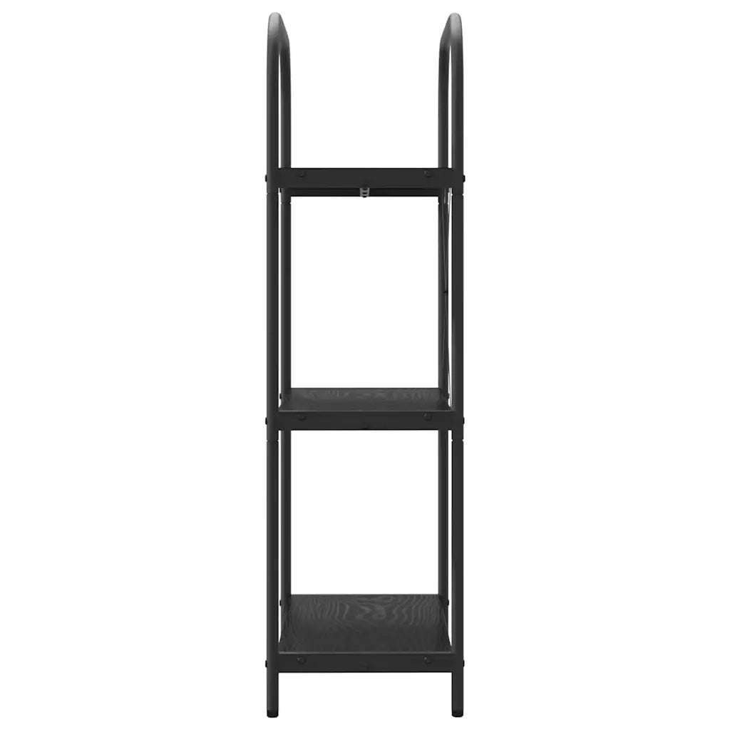 Libreria Rovere Nero 60 x 30 x 109 cm Legno multistrato