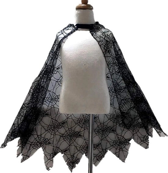 Costume di Compleanno per Bambini con Mantella e Maschera di Ragno.