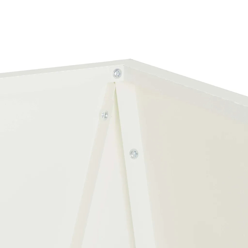 Fioriera Bianco 50 x 50 x 75 cm Acciaio 883796