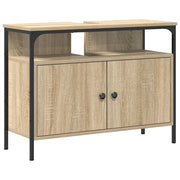 Mobile Lavabo | Armadio per Lavabo da Bagno con porta Marrone 80 x 30 x 60 cm