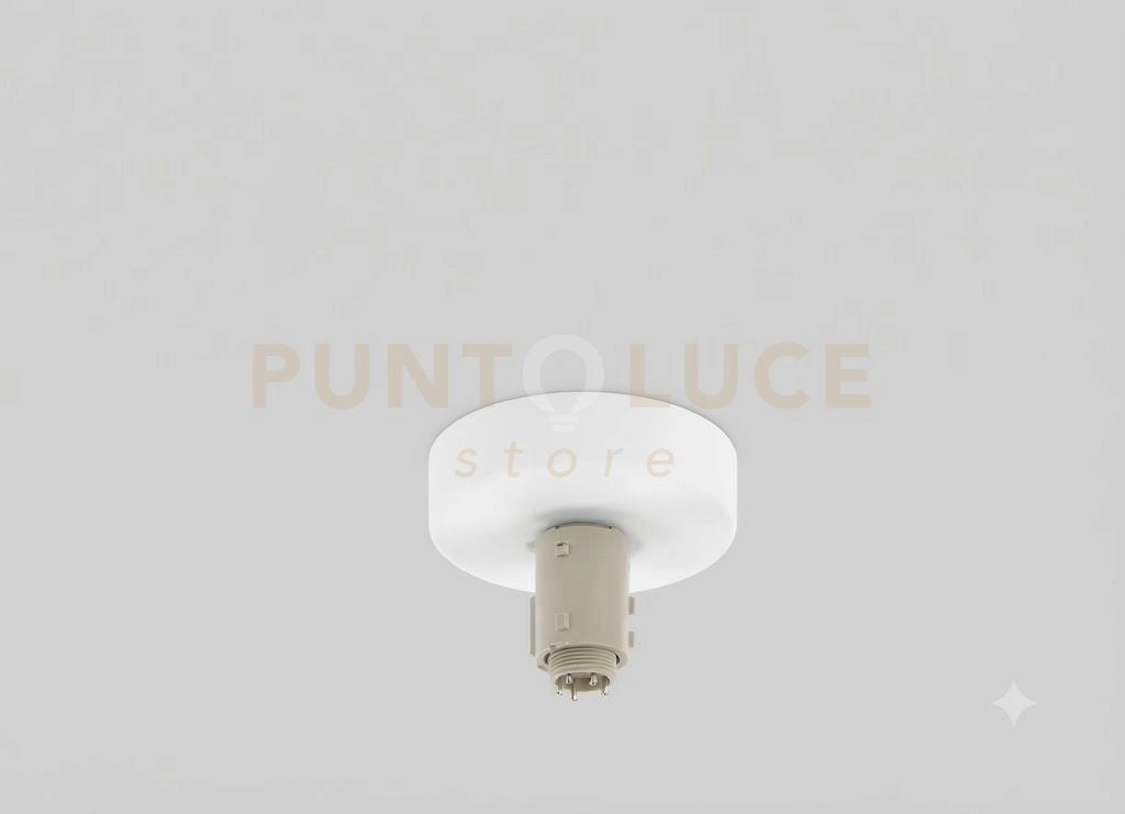 MONTATURA PLAFONIERA 1206 A PER 1206 PL1 BIANCO  ATTACCO G9