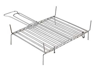 GRIGLIA DOPPIA A BARRE VERTICALI  cm.30x40  17 barre
