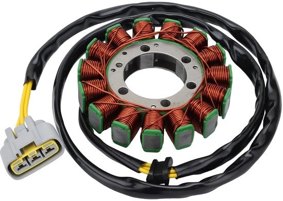 Vitezza di Rotazione 15 Bobina 3 Fasi - Adatto per 2009-2012 ZX6 R - Alta Qualità - Componenti Automobilistici - Spedizione Diretta - Prestazioni affidabili - Stator Motociclistico

 Specifiche tecniche: 15 bobine, 3 fasi
