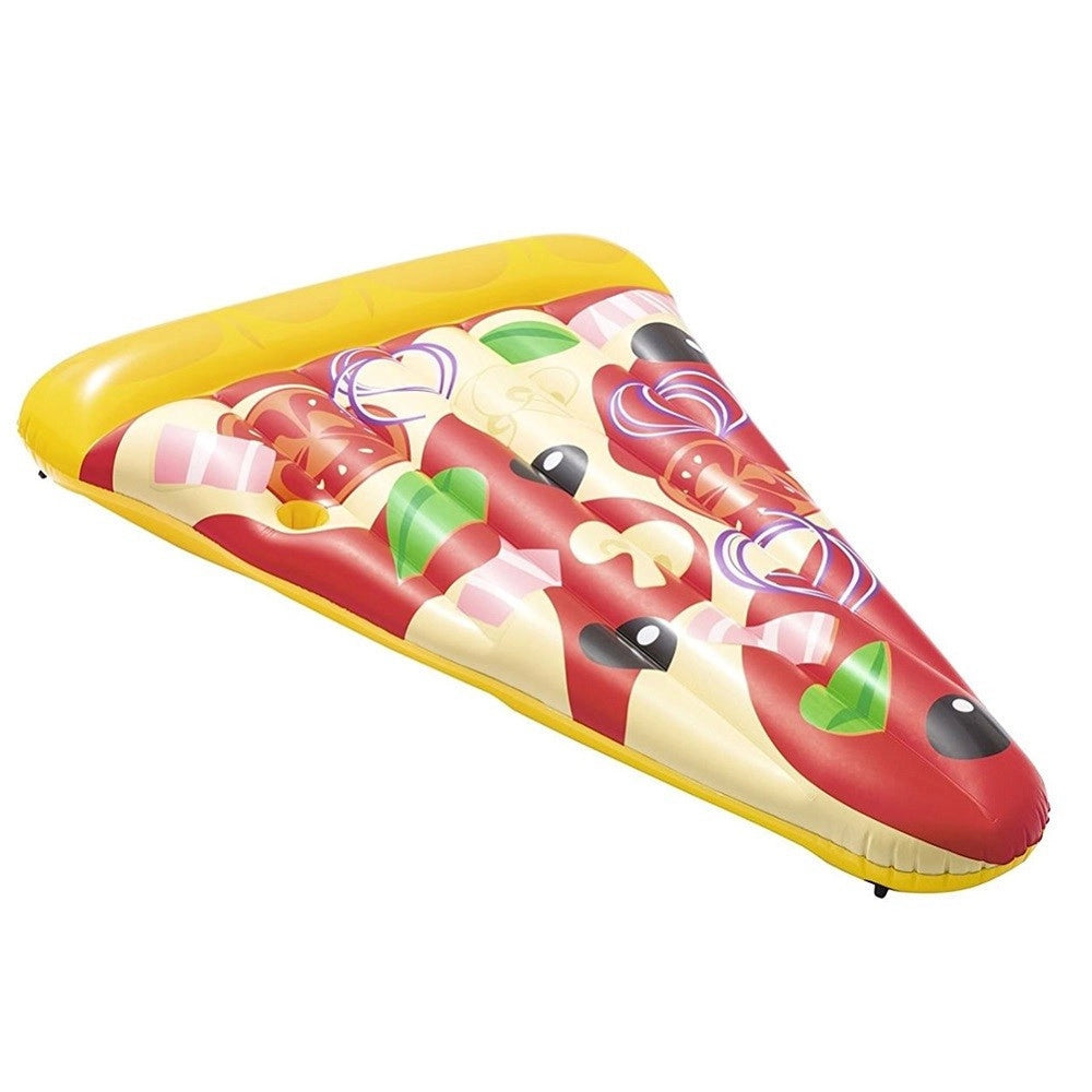Trade Shop - Materassino Isola Gonfiabile Trancio Pizza Mare Piscina 188 X 130 Cm -