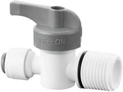 Filtro acqua - Connettore 1/4" - Valvola sfere 1/4" - Connettore antileak - Materiale POM resistente - Alta pressostabilità - Adattatore filtro acqua