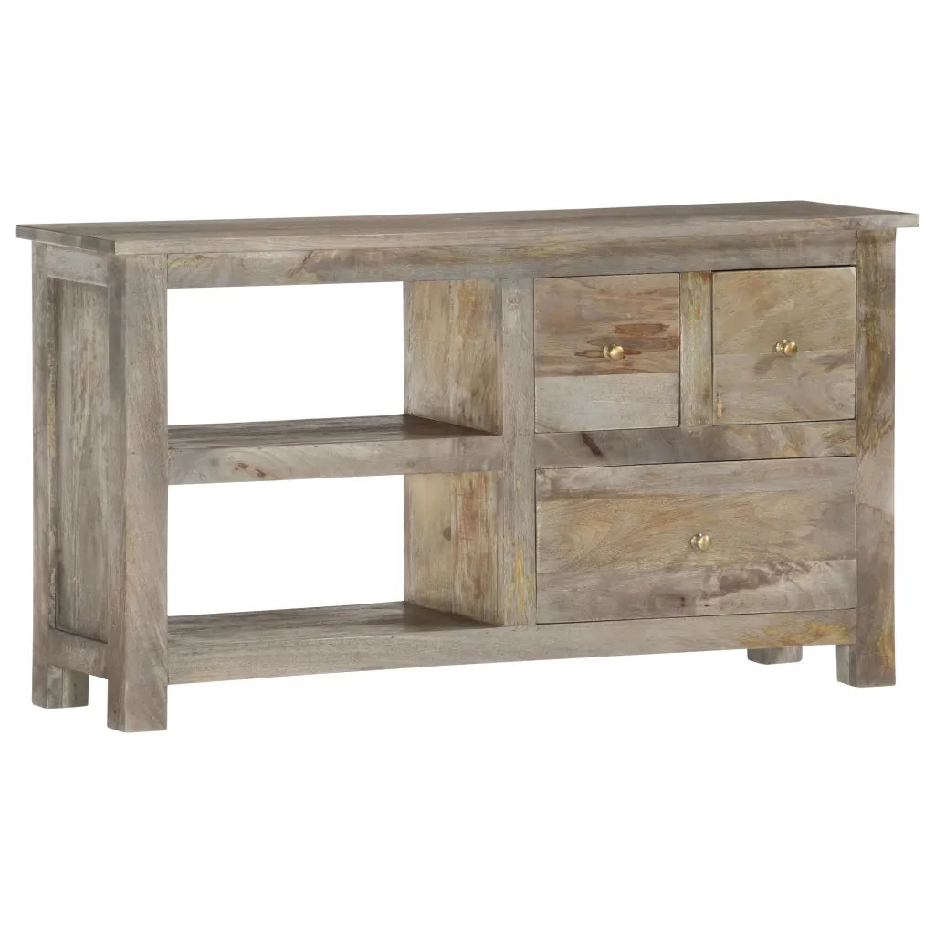 Mobile Porta TV 100x30x55 cm in Legno Massello di Mango cod mxl 21720