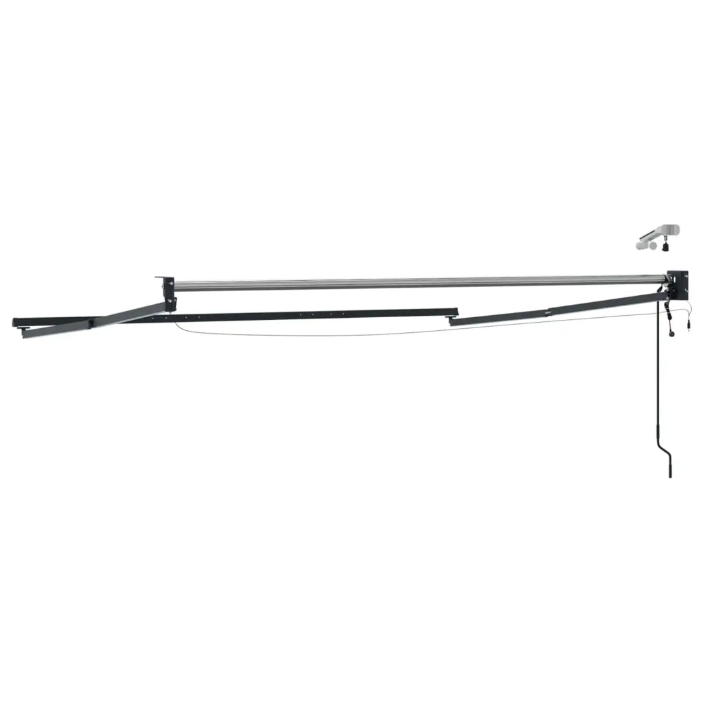 Struttura della tenda elettrica retrattile Antracite 3 x 2,5 m