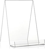 Pannello di vetrificazione per libri - Display per libri con sfondo opaco per DIN A5 - Translucido