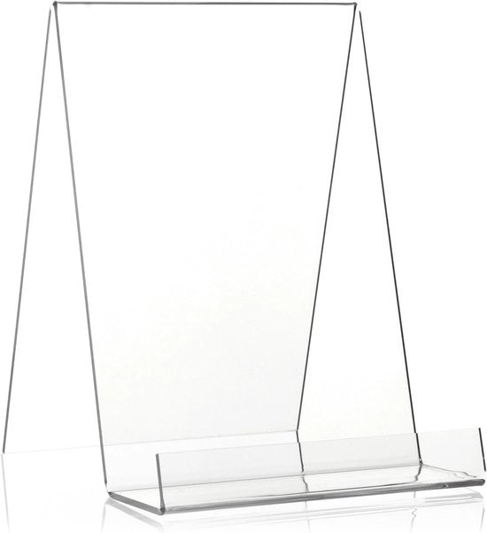 Pannello di vetrificazione per libri - Display per libri con sfondo opaco per DIN A5 - Translucido