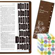 Indicativi per Bibbia 105 pezzi - Indicativi per Bibbia in cartone - Etichette per Bibbia - Stickers cristiani - Indicativi per Bibbia facilmente utilizzabili - Materiale duraturo - Etichette per Bibbia
