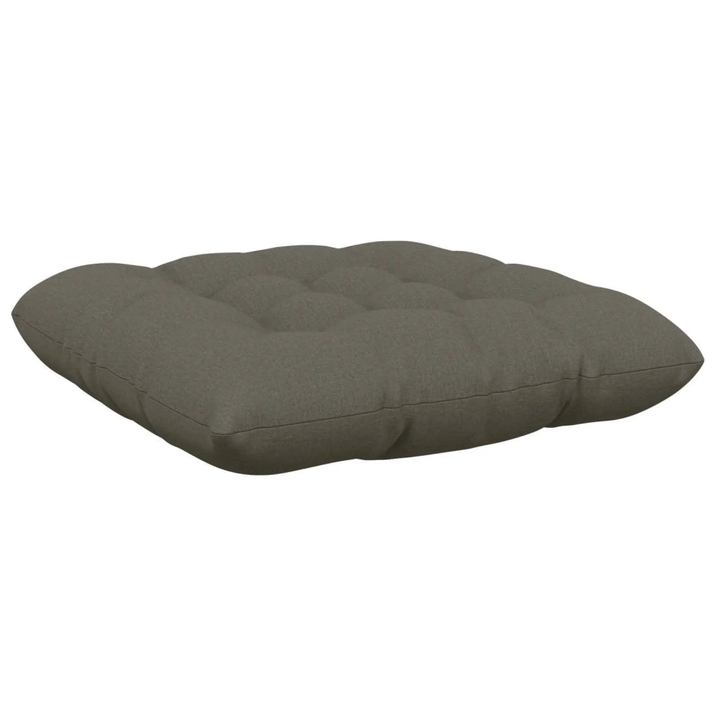 Cuscini per Seduta VIANEN 4 pz 100% Poliestere Grigio 953564