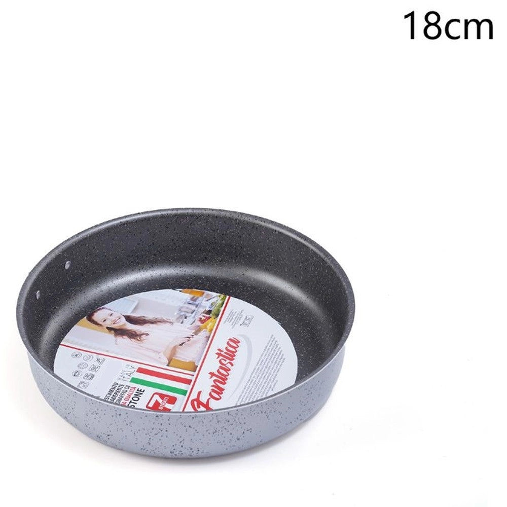 Trade Shop - Tortiera Rotonda Rivestimento Antiaderente Antigraffio ø18-22-26-30cm Teglia Cucina -    -diametro 18cm   -