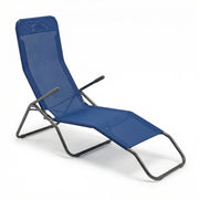 Marvin Lettino Basculante da Giardino Swing Sdraio Oscillante in Acciaio Telo Textilene Traspirante Relax Ergonomico per