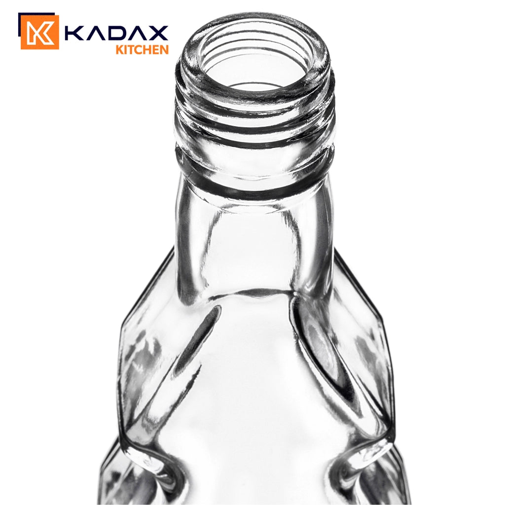 KADAX Butelka choinka 200ml 1szt z zakętką srebrną