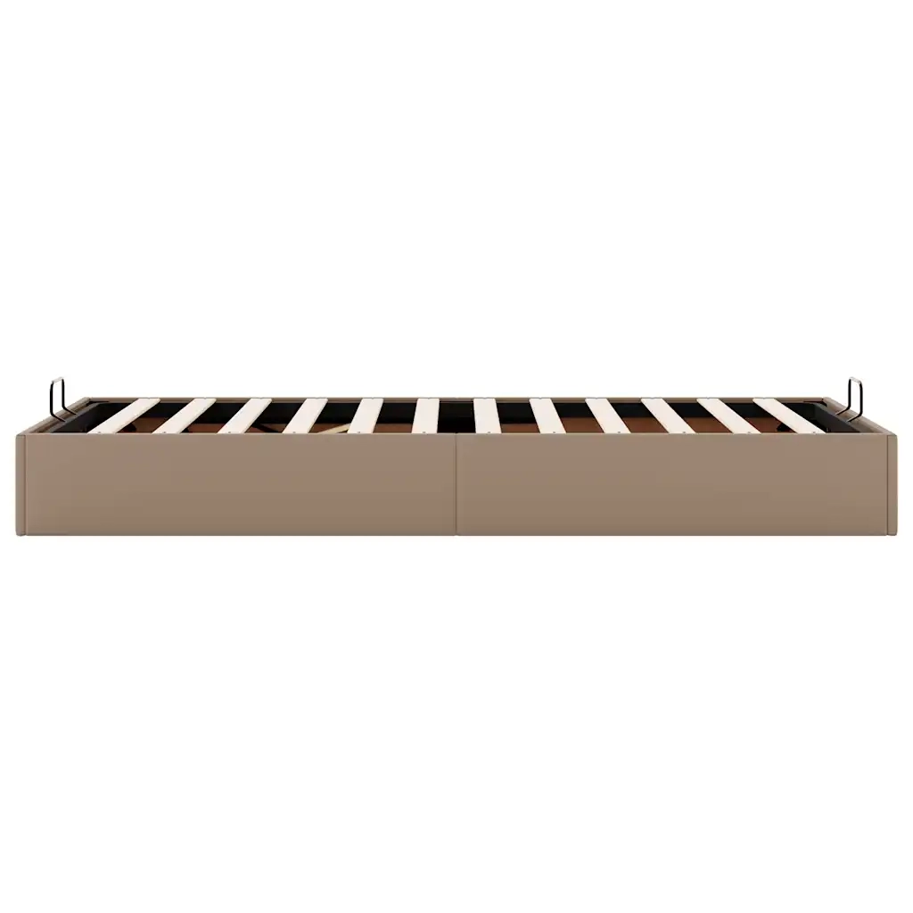 Struttura Letto Pouf senza Materasso 90x200 cm Similpelle 3310783