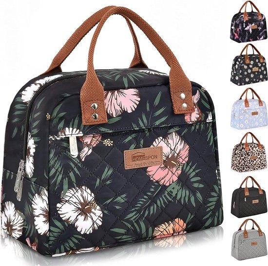 Borsa Isolante per Pranzo per Uomo e Donna, Adulto, Borsa per Cibo, Borsa per Pranzo